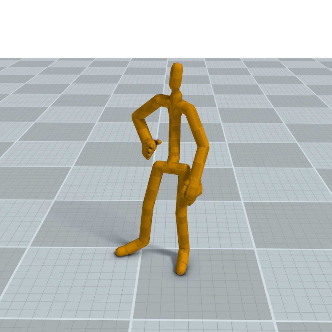 Static pose prompt